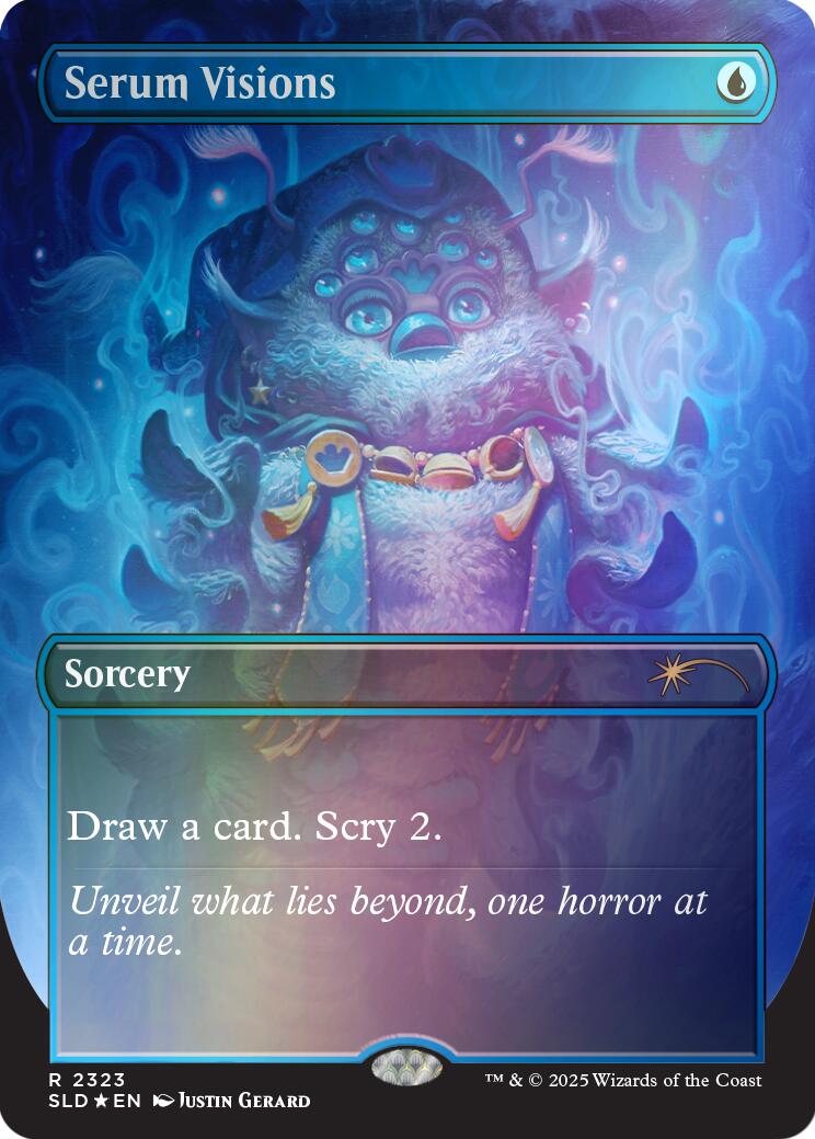 Serum Visions (2323) (Rainbow Foil) [Secret Lair Drop Series] | Galaxy Games LLC