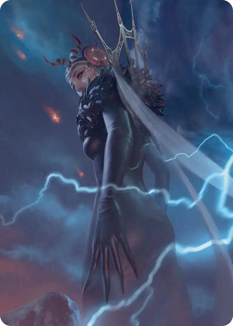 Edea, Possessed Sorceress Scene Art Card [FINAL FANTASY Art Series] | Galaxy Games LLC