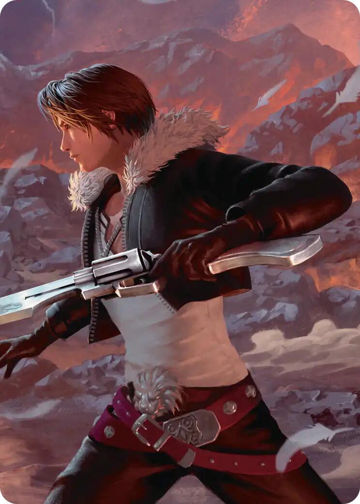 Squall, Gunblade Duelist Scene Art Card [FINAL FANTASY Art Series] | Galaxy Games LLC