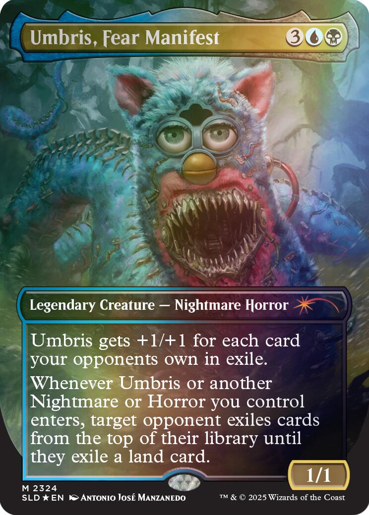 Umbris, Fear Manifest (Rainbow Foil) [Secret Lair Drop Series] | Galaxy Games LLC