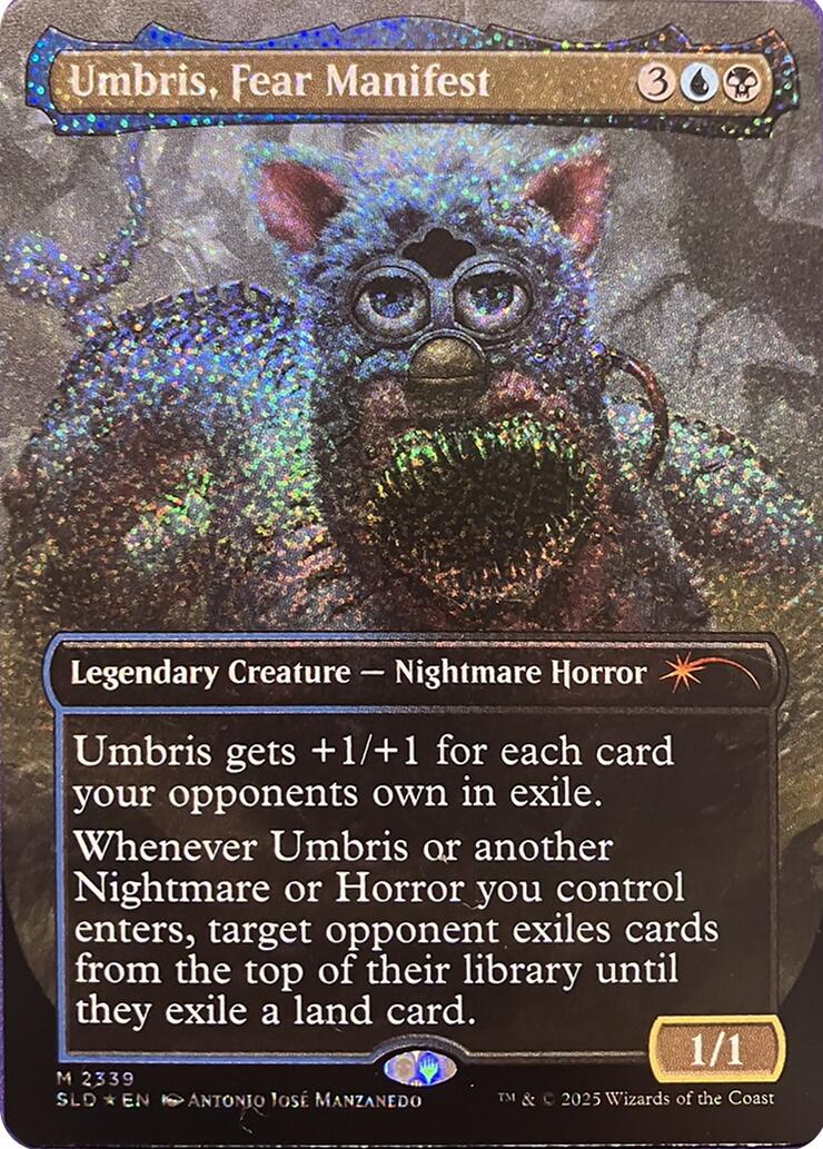 Umbris, Fear Manifest (Confetti Foil) [Secret Lair Drop Series] | Galaxy Games LLC