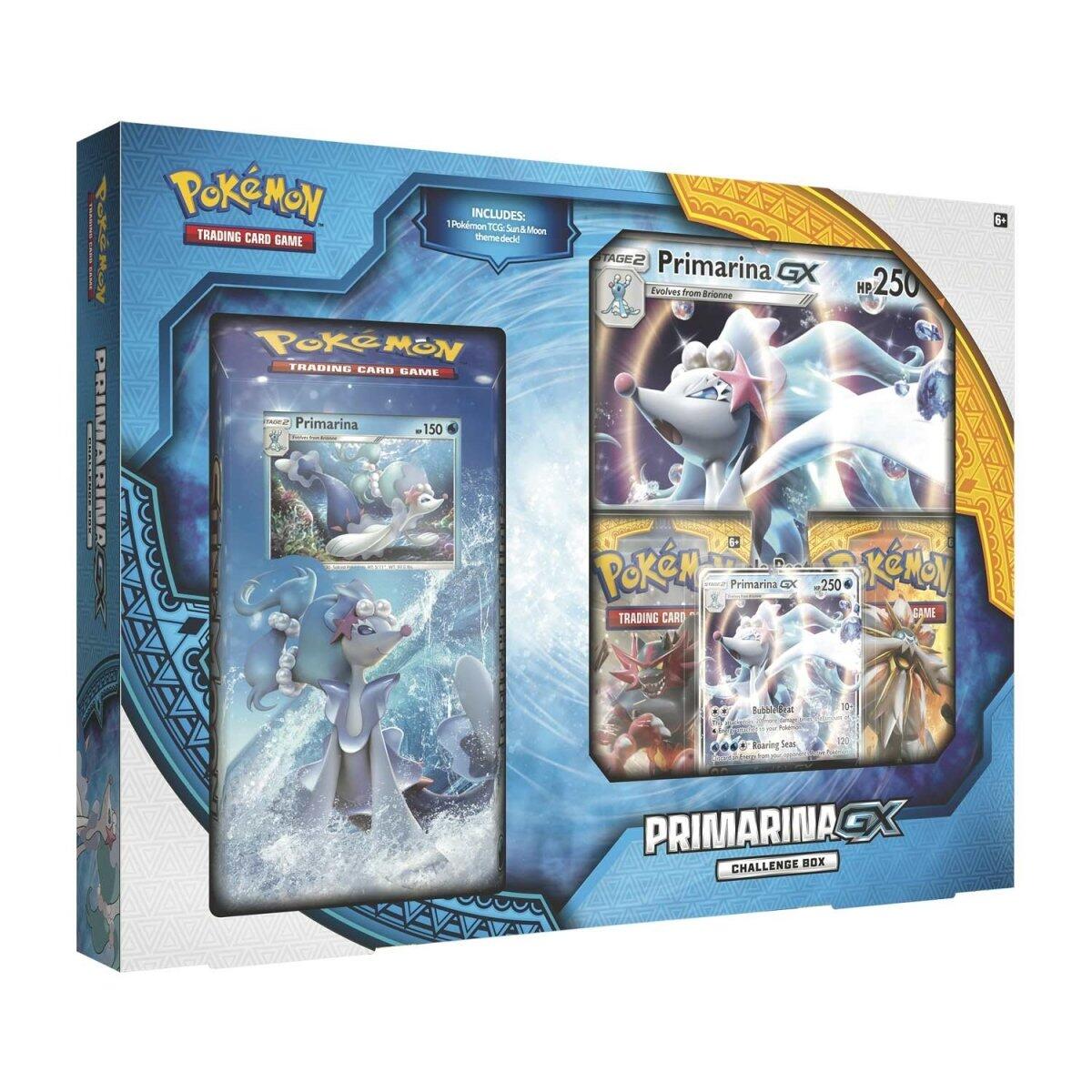 Sun & Moon - GX Challenge Box (Primarina) (Oversized) | Galaxy Games LLC