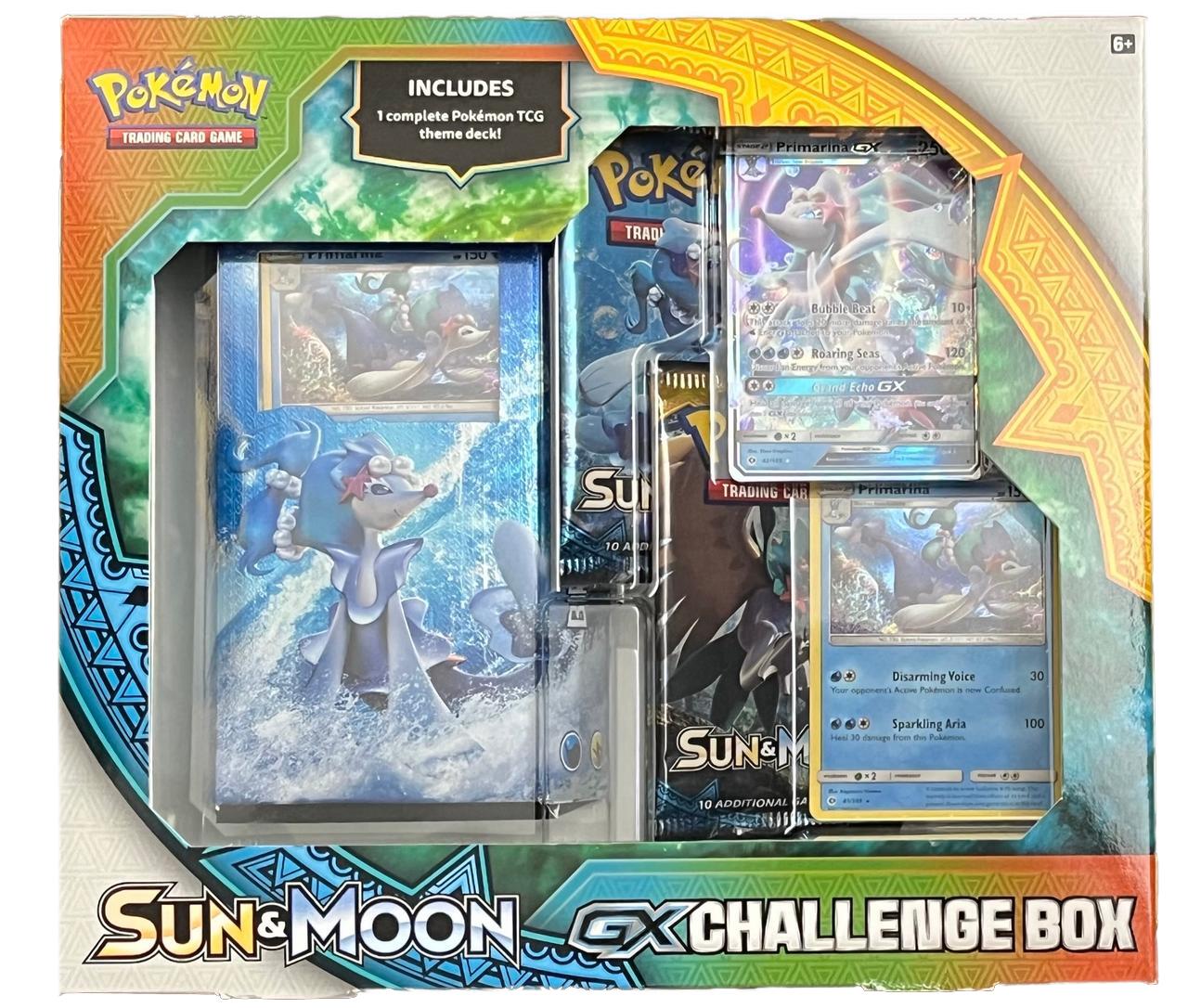 Sun & Moon - GX Challenge Box (Primarina) | Galaxy Games LLC