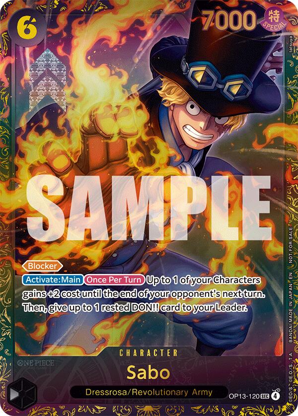 Sabo (Store Treasure Cup 2025) [One Piece Promotion Cards] | Galaxy Games LLC