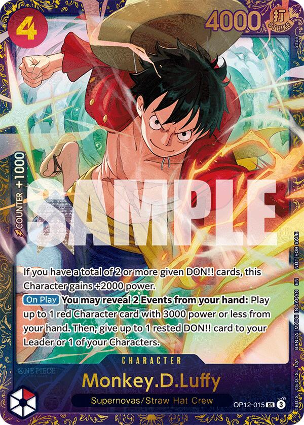 Monkey.D.Luffy (Treasure Cup 2025) [One Piece Promotion Cards] | Galaxy Games LLC