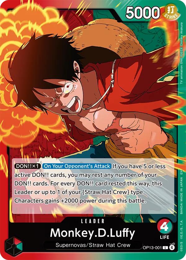 Monkey.D.Luffy [Carrying On His Will] | Galaxy Games LLC