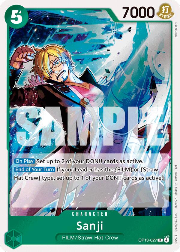 Sanji [Carrying On His Will] | Galaxy Games LLC