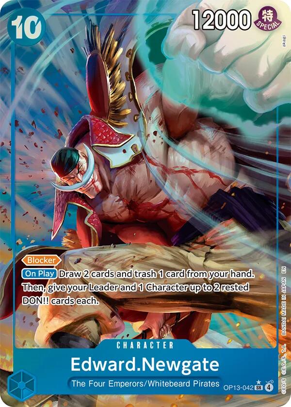 Edward.Newgate (Alternate Art) [Carrying On His Will] | Galaxy Games LLC