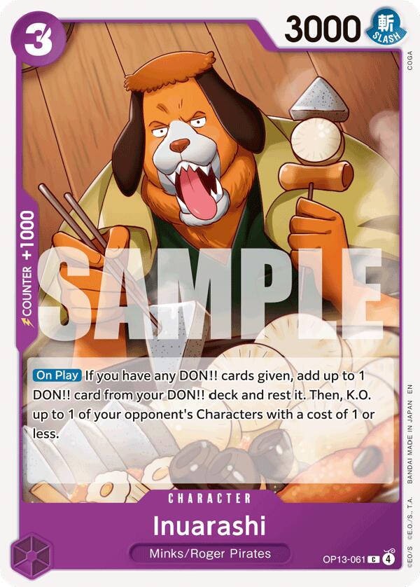 Inuarashi [Carrying On His Will] | Galaxy Games LLC