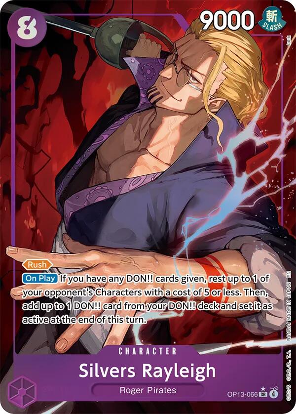 Silvers Rayleigh (Alternate Art) [Carrying On His Will] | Galaxy Games LLC