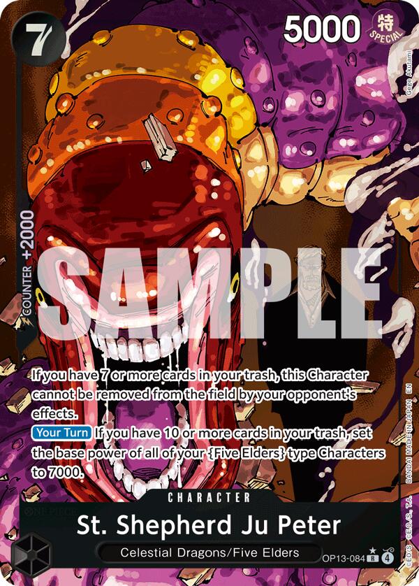 St. Shepherd Ju Peter (Alternate Art) [Carrying On His Will] | Galaxy Games LLC