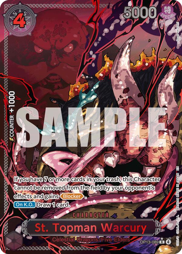 St. Topman Warcury (Parallel) [Carrying On His Will] | Galaxy Games LLC