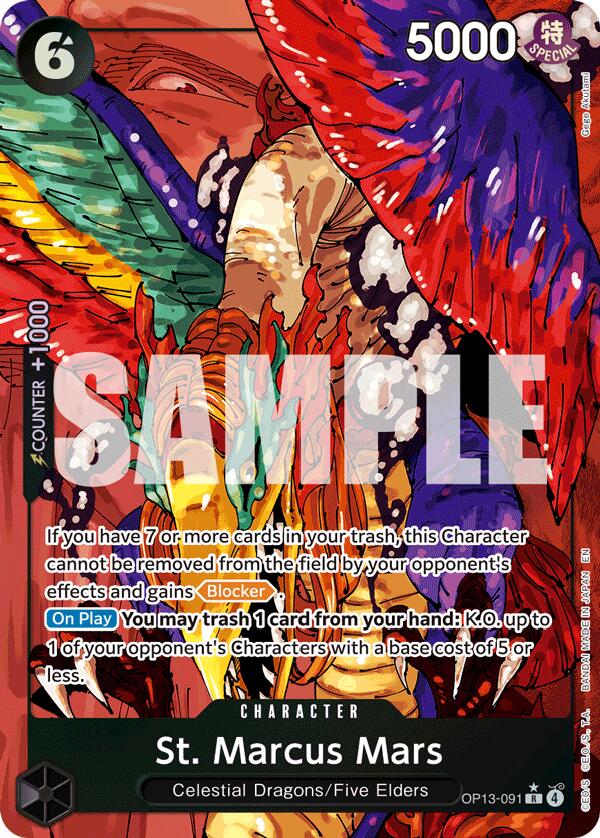 St. Marcus Mars (Alternate Art) [Carrying On His Will] | Galaxy Games LLC