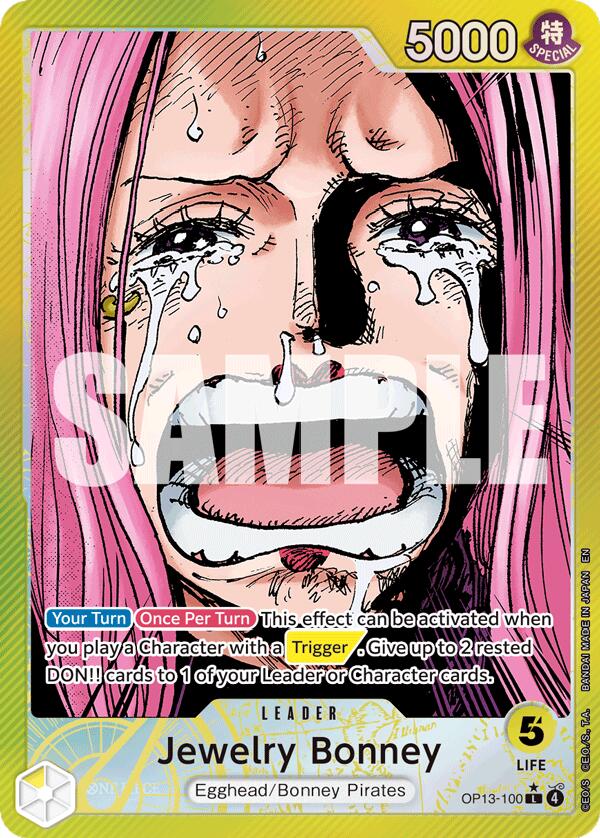 Jewelry Bonney (Alternate Art) [Carrying On His Will] | Galaxy Games LLC