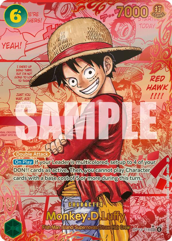 Monkey.D.Luffy (3rd Anniversary) [Carrying On His Will] | Galaxy Games LLC