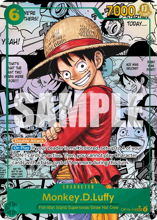 Monkey.D.Luffy (Super Alternate Art) [Carrying On His Will] | Galaxy Games LLC