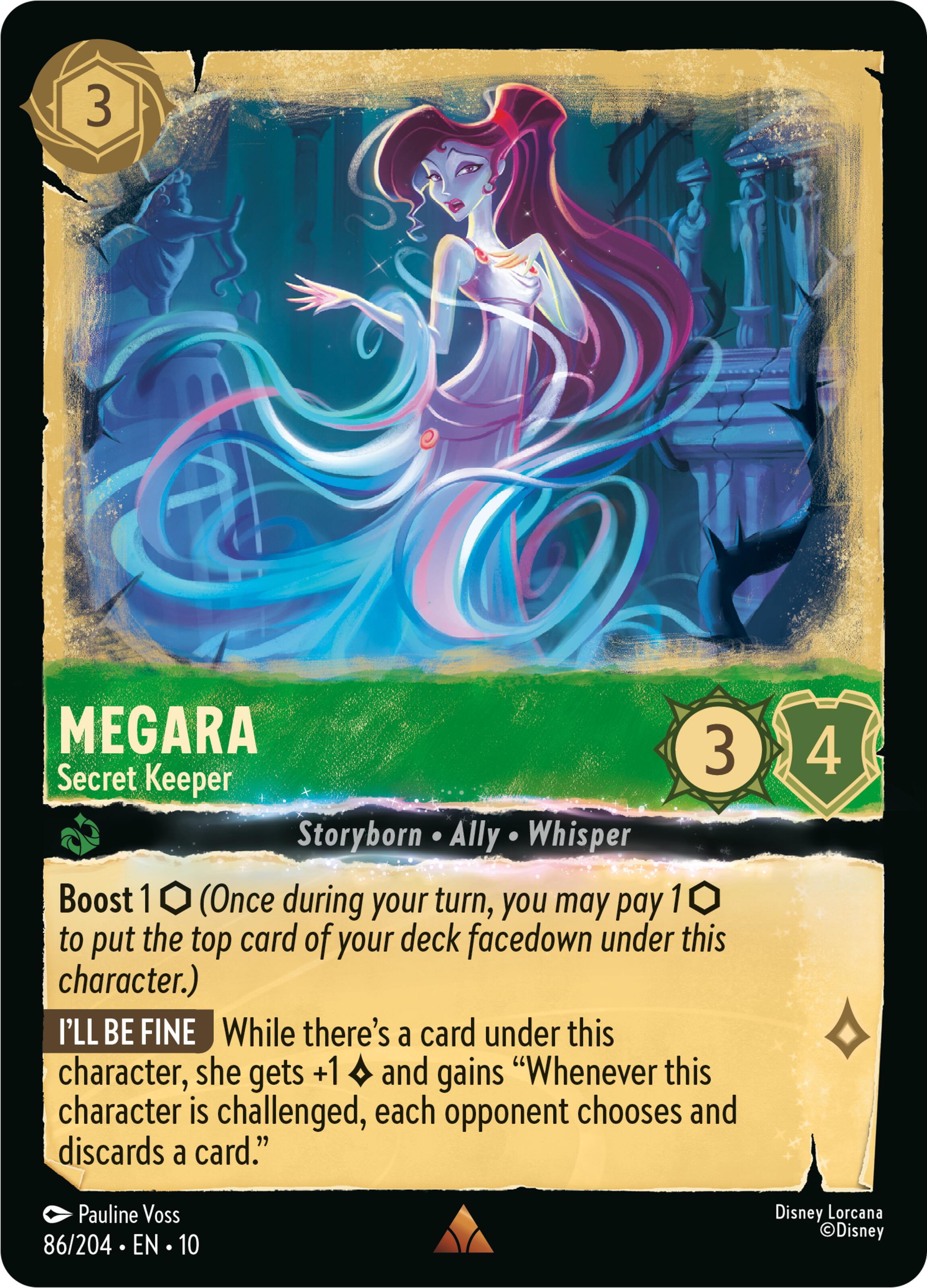 Megara - Secret Keeper (86/204) [Whispers in the Well] | Galaxy Games LLC