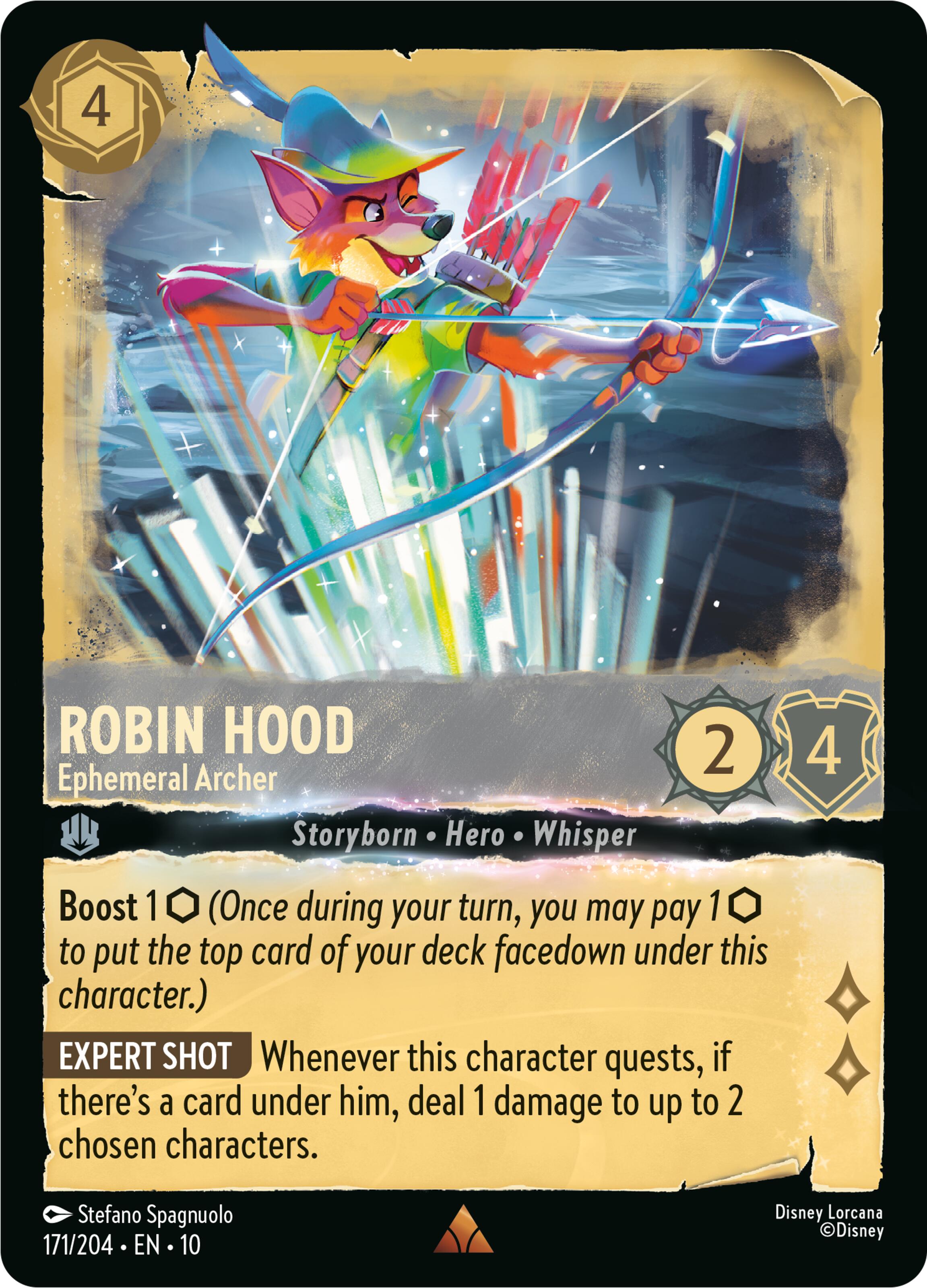 Robin Hood - Ephemeral Archer (171/204) [Whispers in the Well] | Galaxy Games LLC