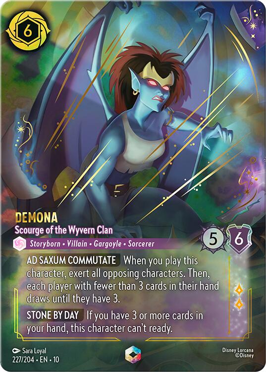 Demona - Scourge of the Wyvern Clan (Enchanted) (227/204) [Whispers in the Well] | Galaxy Games LLC