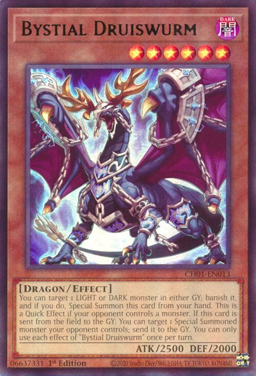 Bystial Druiswurm [CH01-EN013] Ultra Rare | Galaxy Games LLC