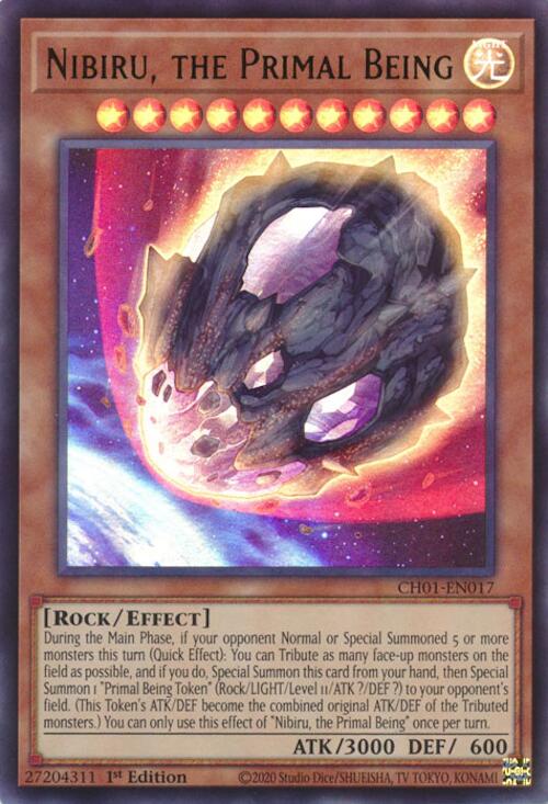 Nibiru, the Primal Being [CH01-EN017] Ultra Rare | Galaxy Games LLC
