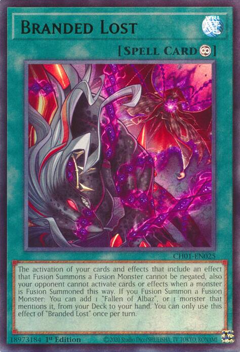 Branded Lost [CH01-EN025] Ultra Rare | Galaxy Games LLC