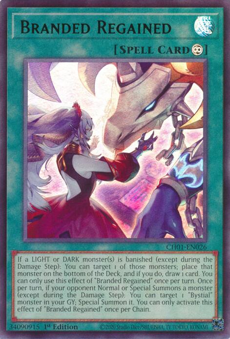 Branded Regained [CH01-EN026] Ultra Rare | Galaxy Games LLC