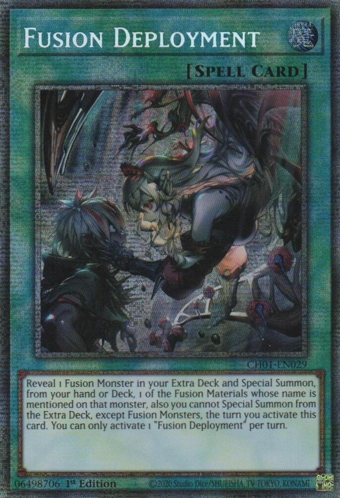 Fusion Deployment (Starlight Rare) [CH01-EN029] Starlight Rare | Galaxy Games LLC