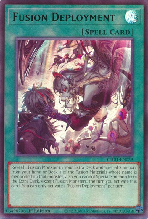 Fusion Deployment [CH01-EN029] Ultra Rare | Galaxy Games LLC