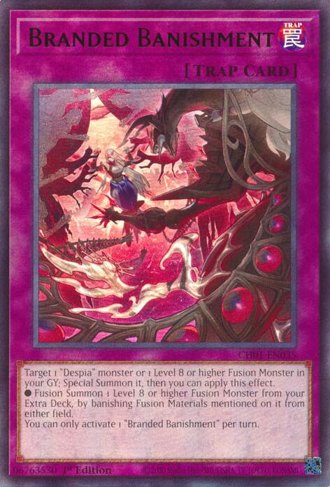 Branded Banishment [CH01-EN035] Ultra Rare | Galaxy Games LLC