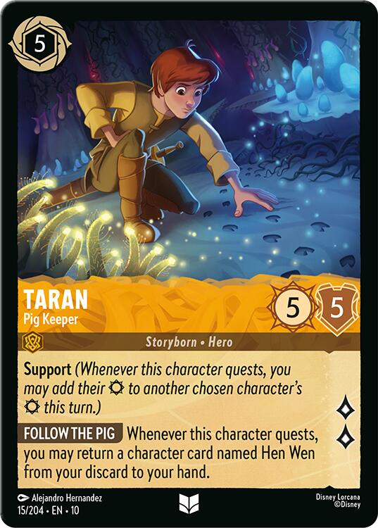 Taran - Pig Keeper (15/204) [Whispers in the Well] | Galaxy Games LLC