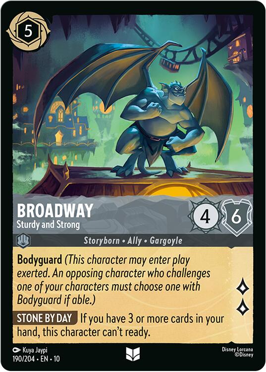 Broadway - Sturdy and Strong (190/204) [Whispers in the Well] | Galaxy Games LLC