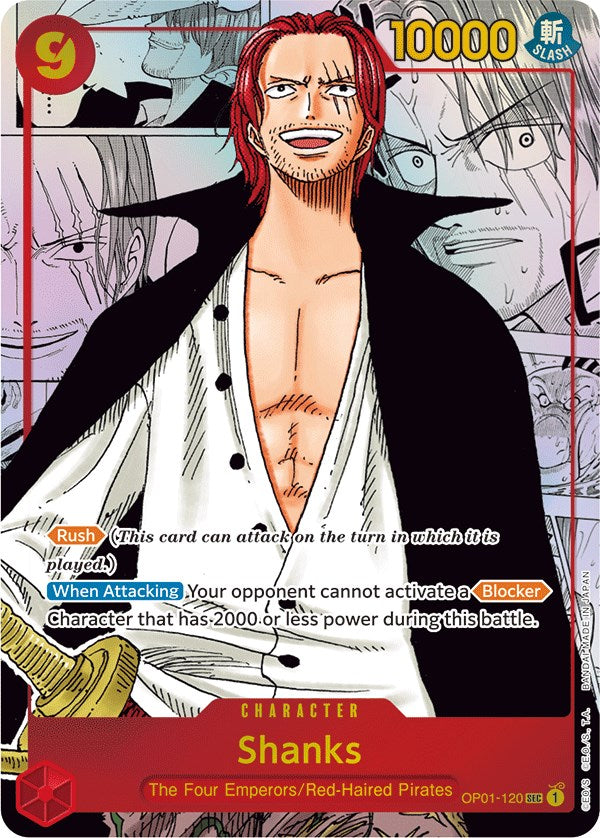 Shanks (Parallel) (Alternate Art) [Romance Dawn] | Galaxy Games LLC