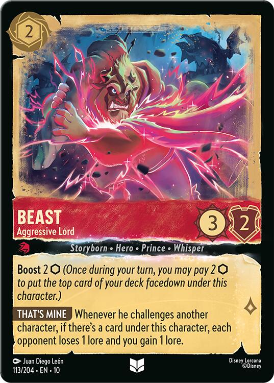 Beast - Aggressive Lord (113/204) [Whispers in the Well] | Galaxy Games LLC