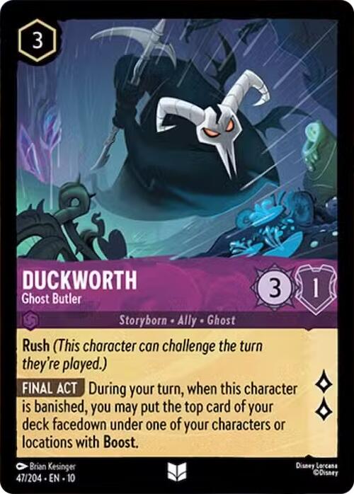 Duckworth - Ghost Butler (47/204) [Whispers in the Well] | Galaxy Games LLC