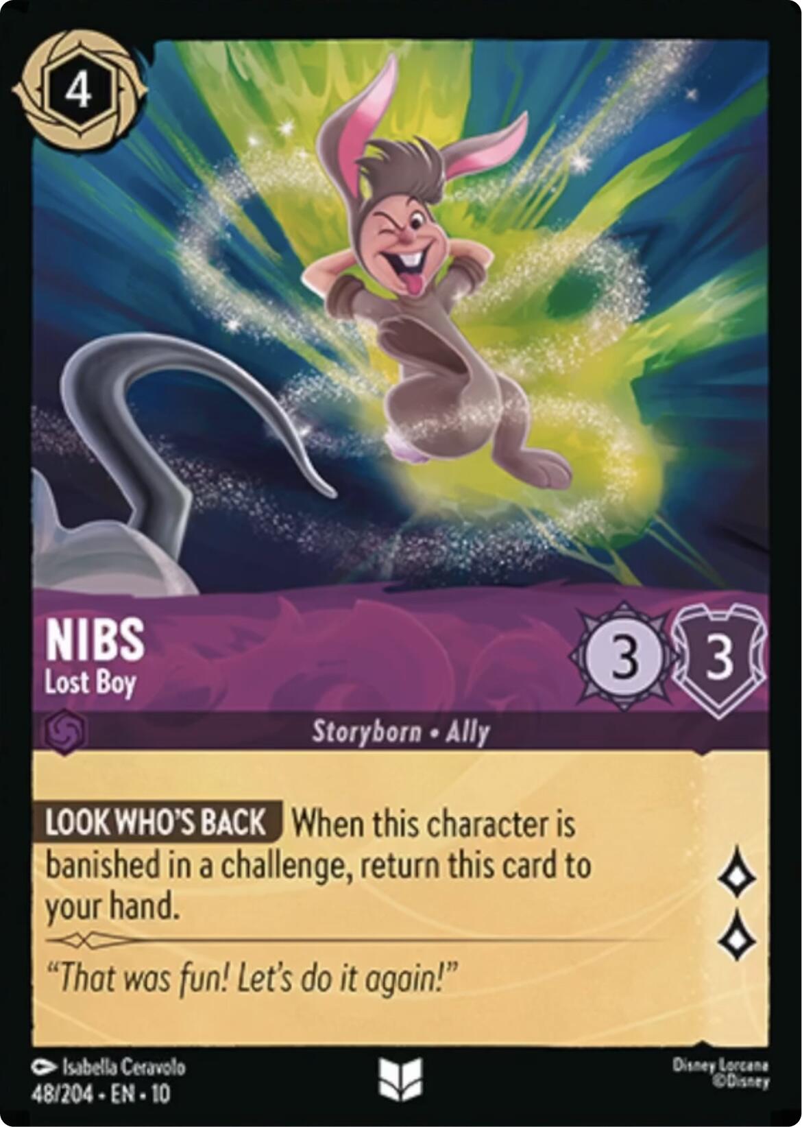 Nibs - Lost Boy (48/204) [Whispers in the Well] | Galaxy Games LLC
