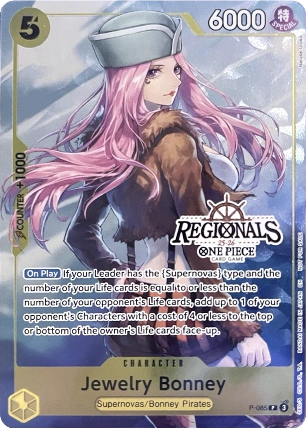 Jewelry Bonney (CS 25-26 Regionals Textured Chase Promo) [One Piece Promotion Cards] | Galaxy Games LLC