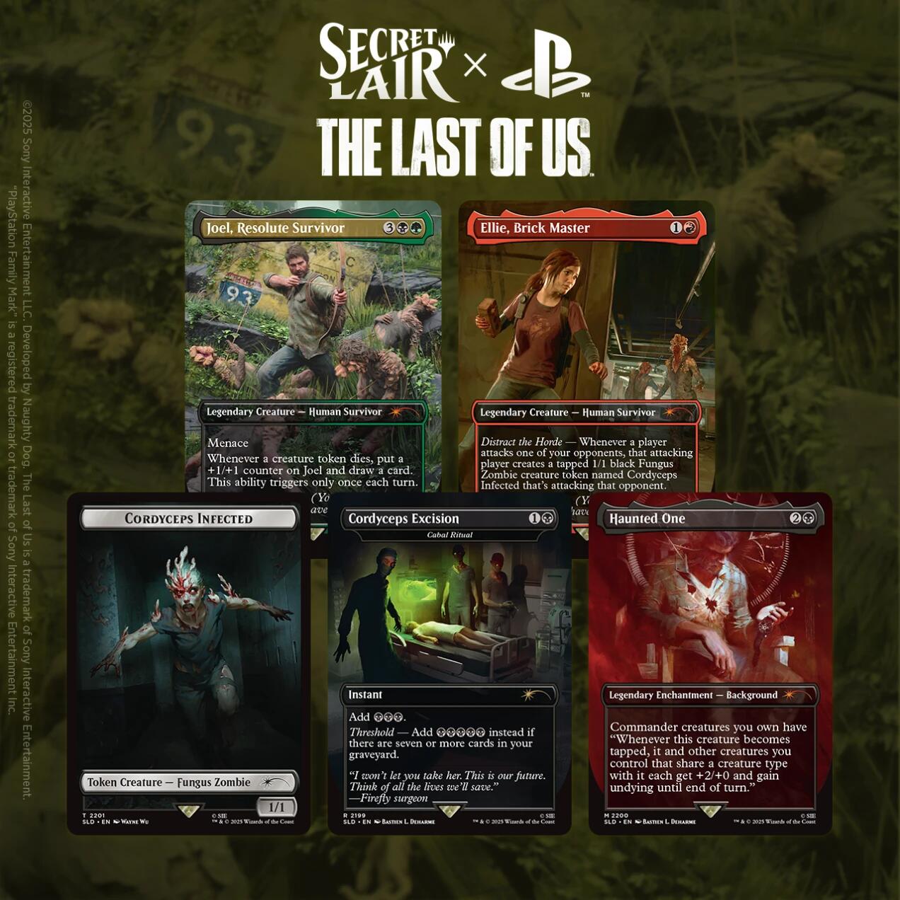 Secret Lair x The Last of Us Part I (Non-Foil Edition) | Galaxy Games LLC