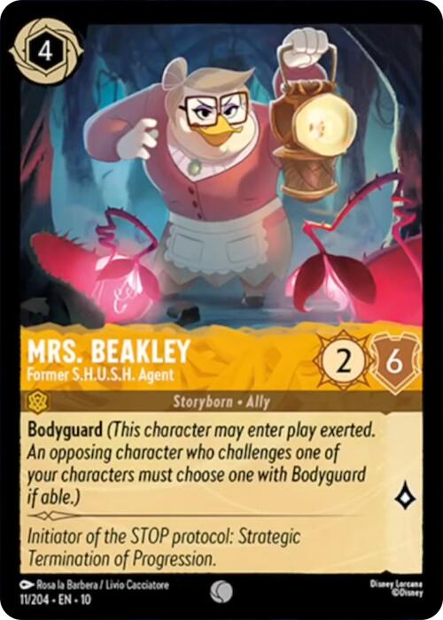 Mrs. Beakley - Former S.H.U.S.H. Agent (11/204) [Whispers in the Well] | Galaxy Games LLC