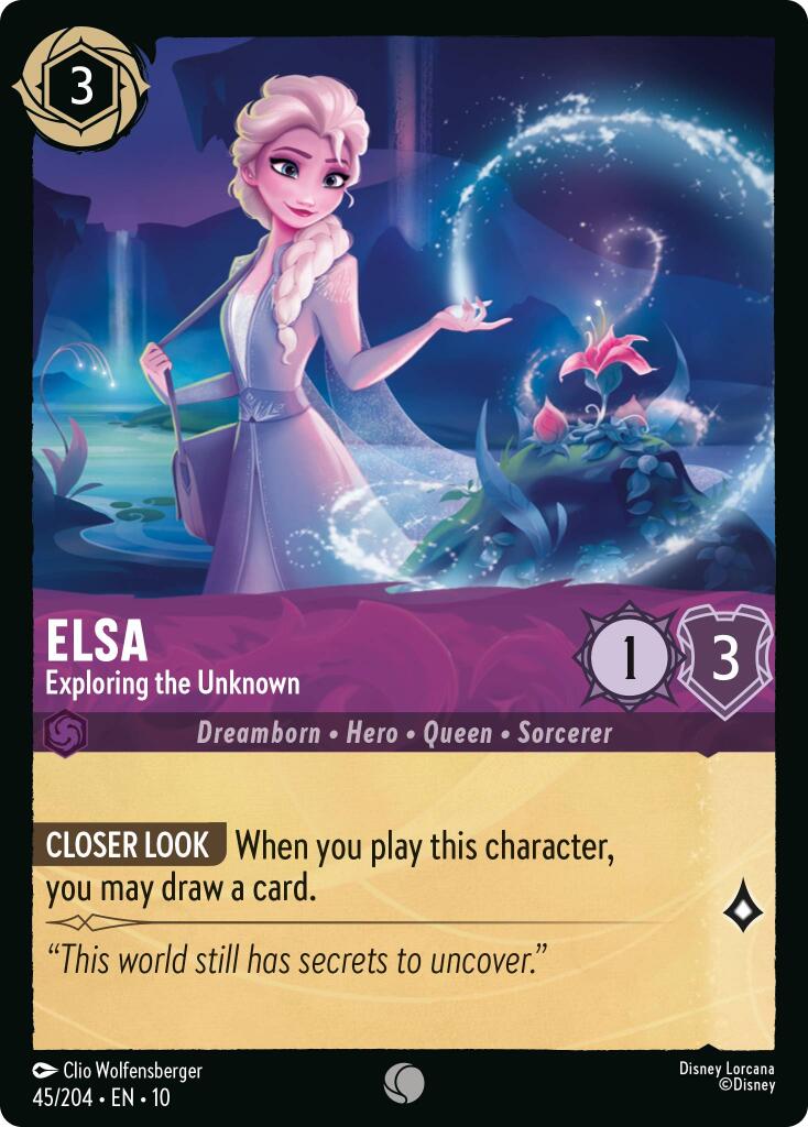 Elsa - Exploring the Unknown (45/204) [Whispers in the Well] | Galaxy Games LLC
