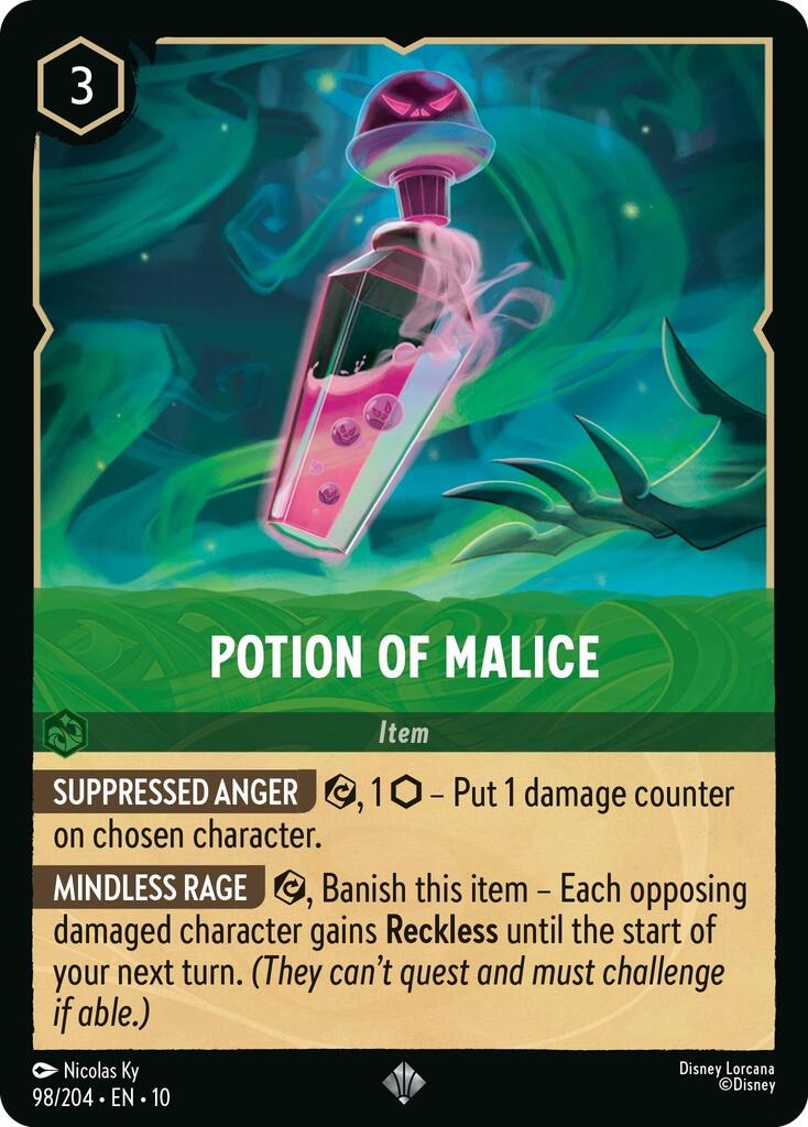 Potion of Malice (98/204) [Whispers in the Well] | Galaxy Games LLC