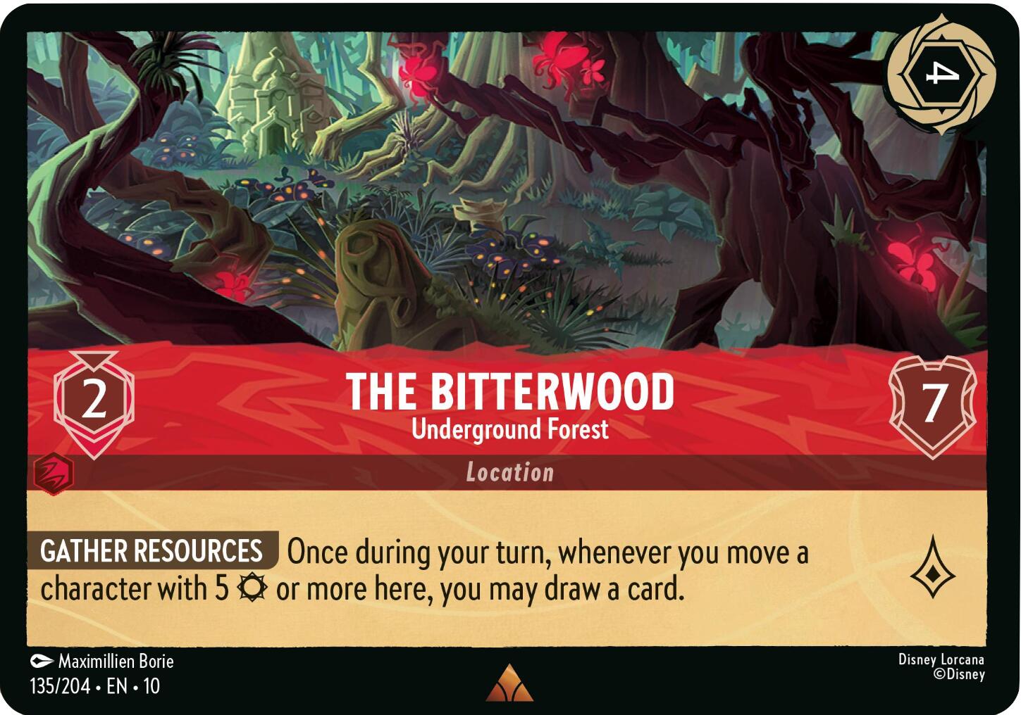 The Bitterwood - Underground Forest (135/204) [Whispers in the Well] | Galaxy Games LLC