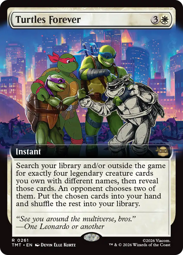 Turtles Forever (Extended Art) [Teenage Mutant Ninja Turtles] | Galaxy Games LLC