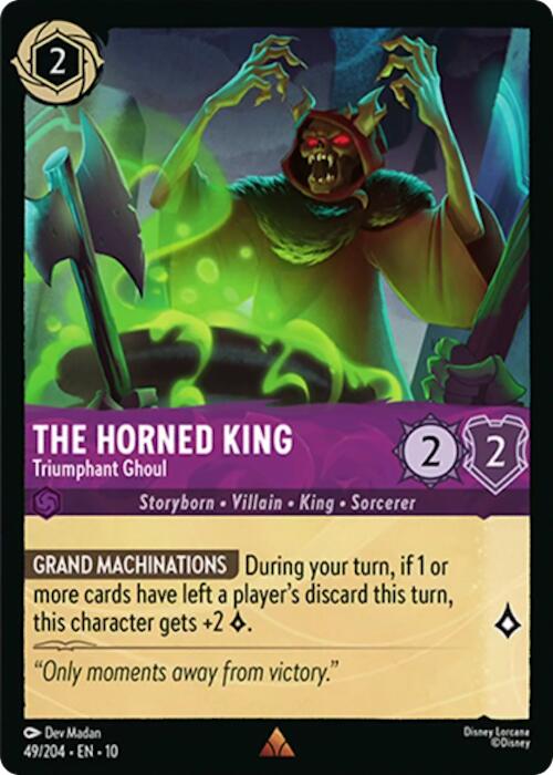 The Horned King - Triumphant Ghoul (49/204) [Whispers in the Well] | Galaxy Games LLC