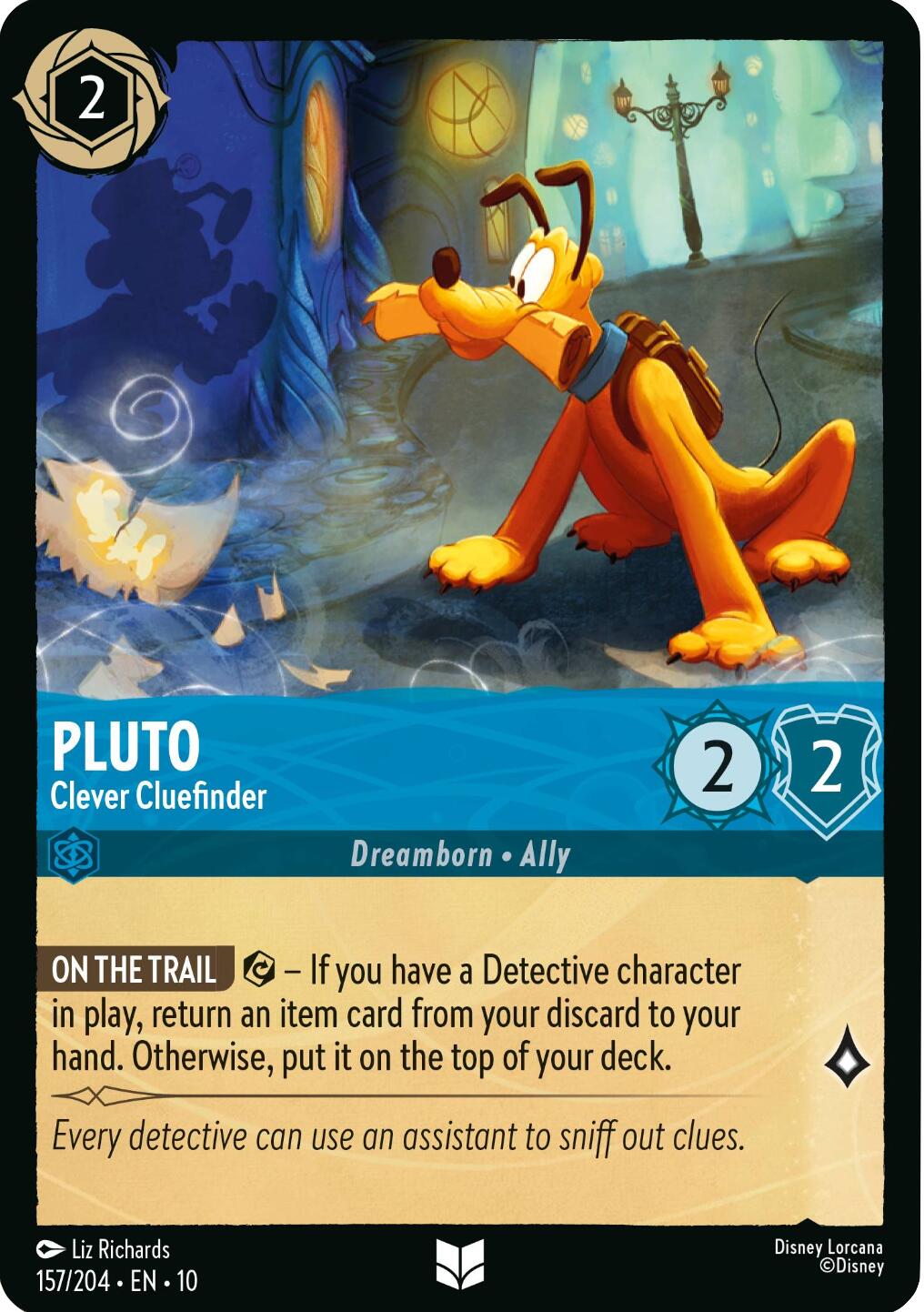 Pluto - Clever Cluefinder (157/204) [Whispers in the Well] | Galaxy Games LLC