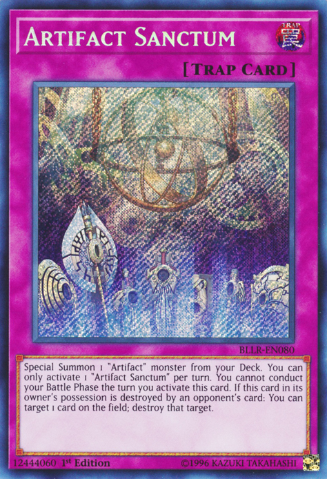 Artifact Sanctum [BLLR-EN080] Secret Rare | Galaxy Games LLC