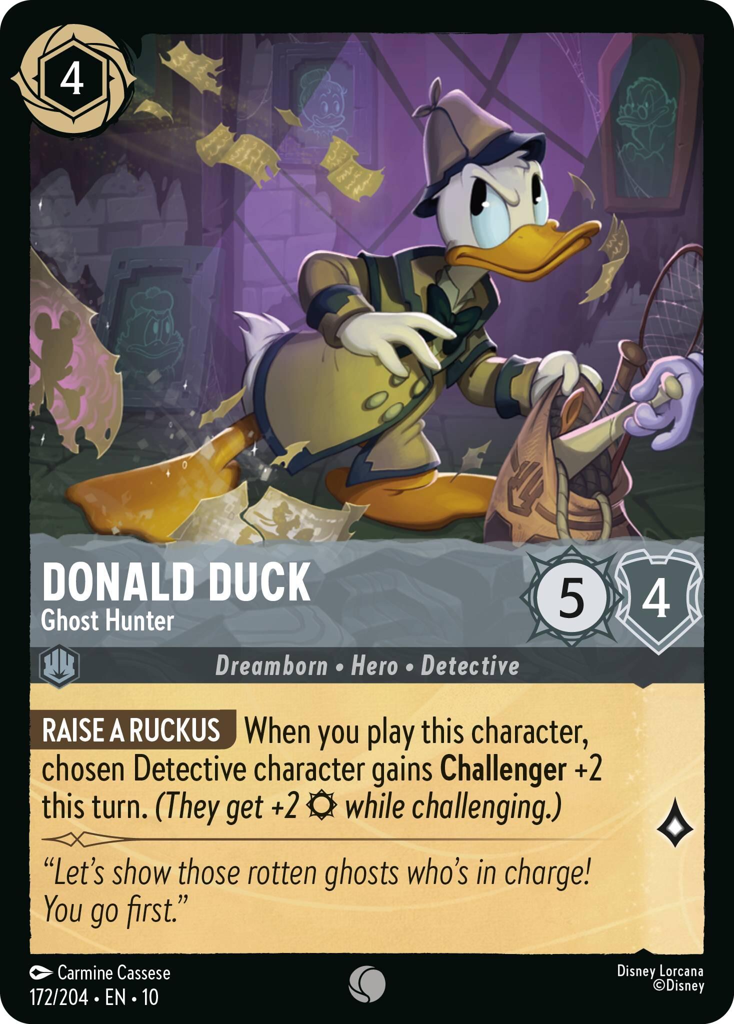Donald Duck - Ghost Hunter (172/204) [Whispers in the Well] | Galaxy Games LLC