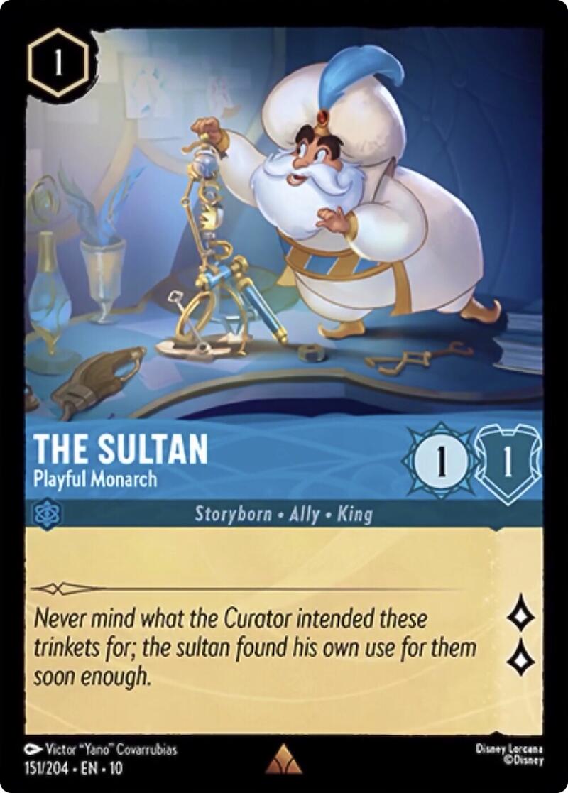 The Sultan - Playful Monarch (151/204) [Whispers in the Well] | Galaxy Games LLC
