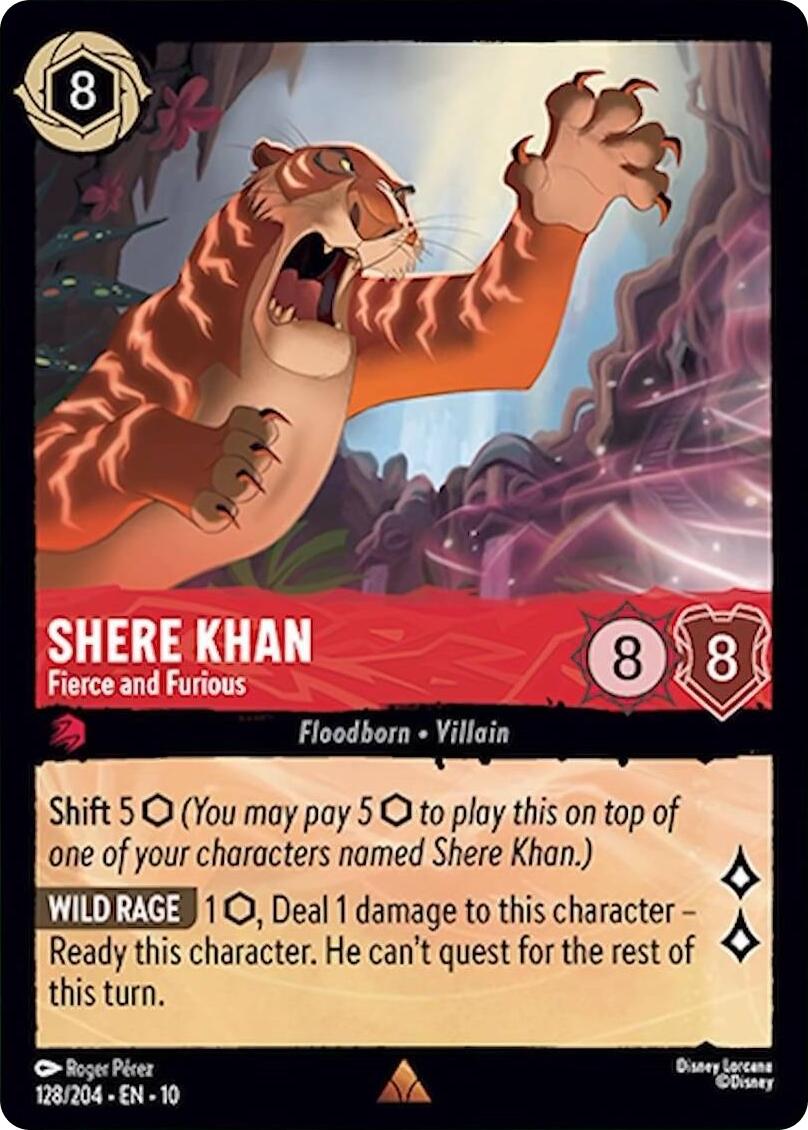 Shere Khan - Fierce and Furious (128/204) [Whispers in the Well] | Galaxy Games LLC