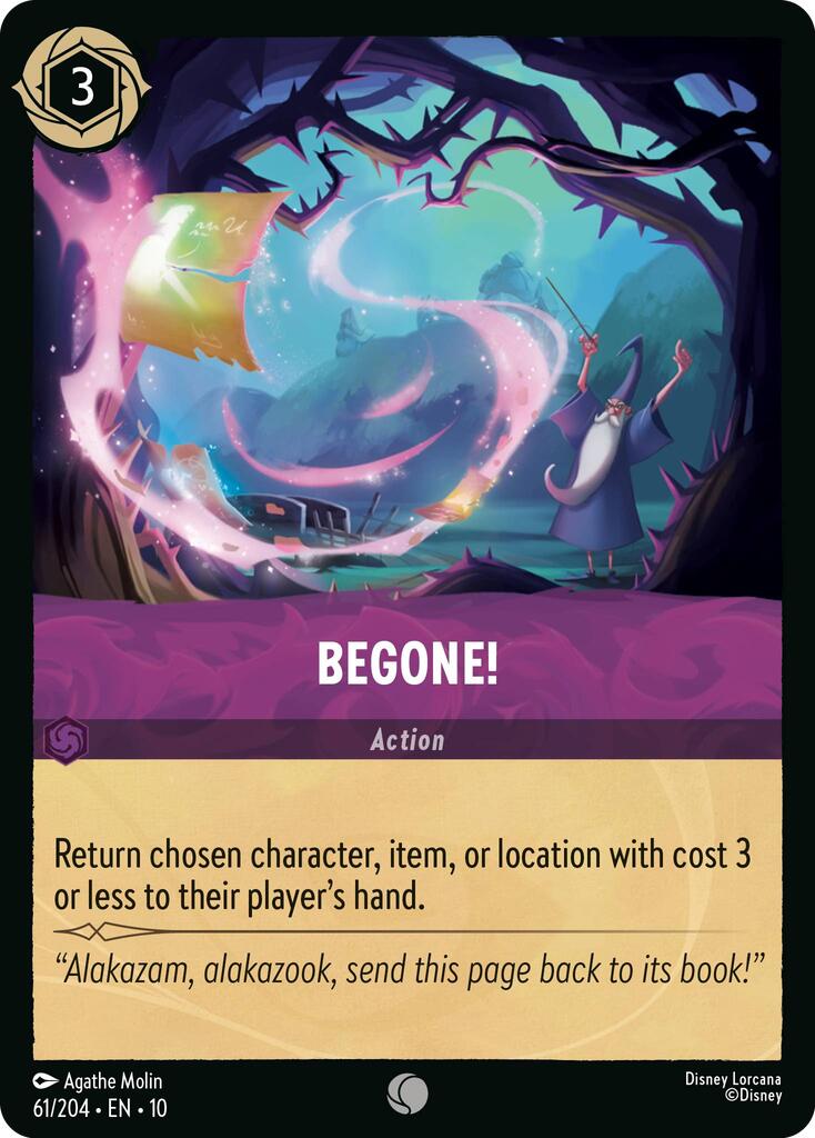 Begone! (61/204) [Whispers in the Well] | Galaxy Games LLC
